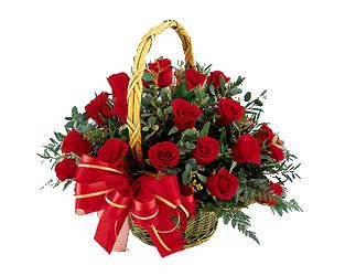 Корзина роз "Розалия" - купить с доставкой в по Зернограду